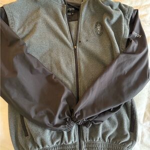 LAST CHANCE!! 
FootJoy Men's Gray and Black Windbreaker